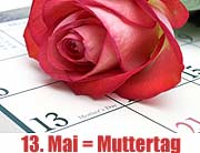 Nicht vergessen: am 13.05.2007 feiern wir MUTTERTAG. Für Vergessliche gibt es von uns einige Tipps (Foto: Christopher Driscoll)